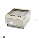  Εμπορικής ποιότητας σχάρα με αυλακώσεις - αέριο - μονή μονάδα - 60cm βαθιά